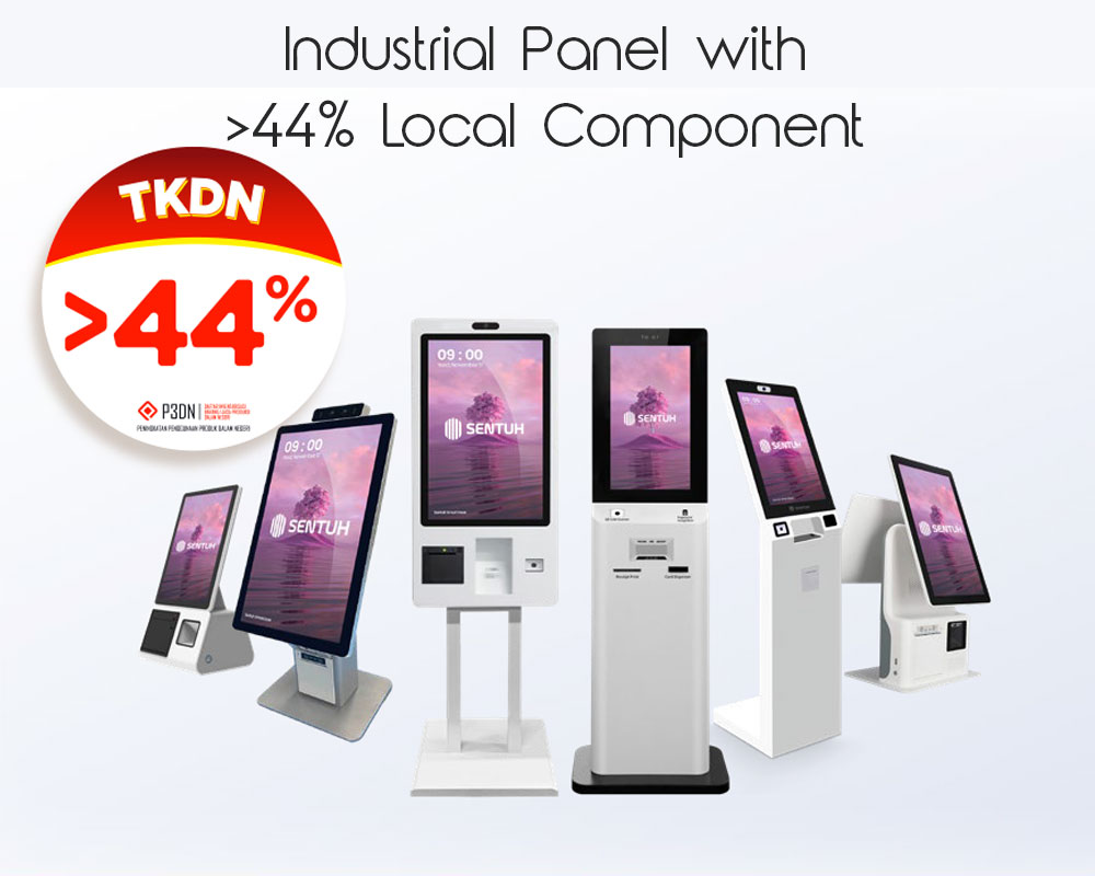 Smart Kiosk Tampak Samping